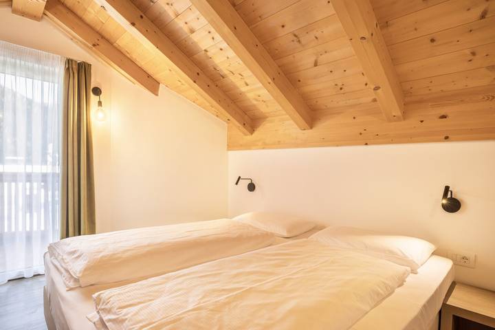 Ganze Wohnung, Ferienwohnung "Sis Residenz Bun Sté" mit Bergblick und Sauna in San Vigilio di Marebbe, Enneberg