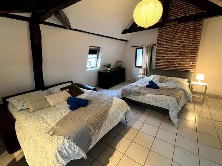 Gîte pour 4 personnes, animaux acceptés dans Espace Jean Monnet