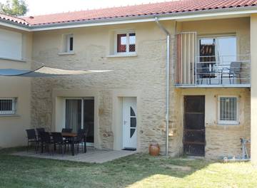 Gîte pour 6 personnes, avec terrasse à Peyrins