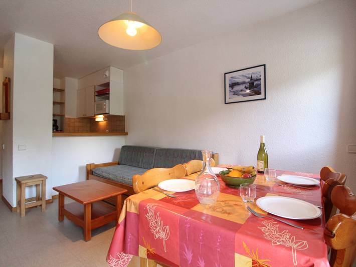 Gîte pour 4 personnes, avec Balcon à Termignon