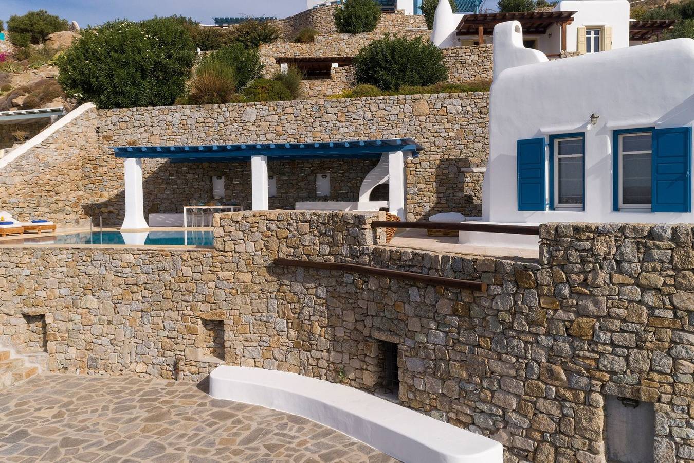 Excellent Mykonos Villa | Villa Psarrou Gamma | 3 Bedrooms | Stunning Sea Views | Psarrou in Mykonos