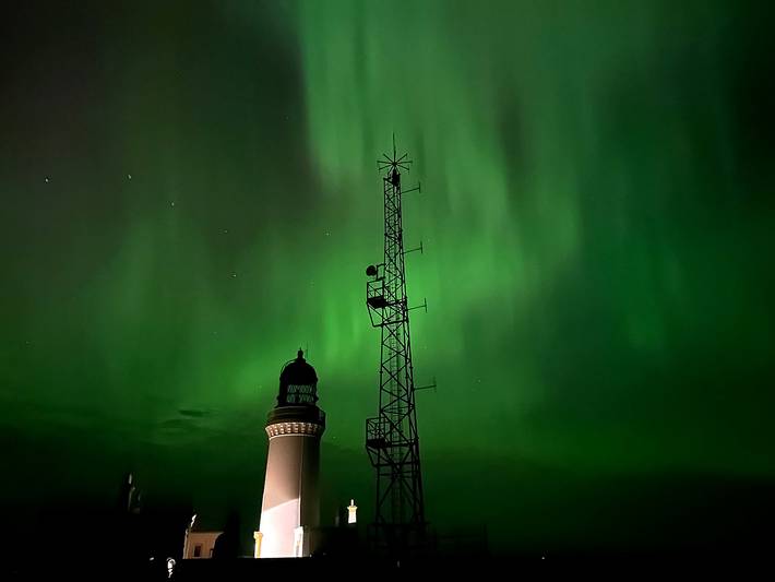 The Lighthouse Keepers Cabin in Wick, Highlands