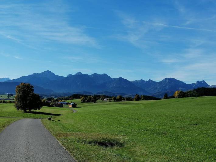 Ferienwohnung für 4 Personen, mit Terrasse und Garten sowie Ausblick in Roßhaupten - 4