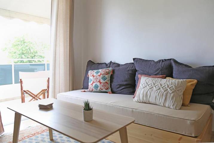 Ferienwohnung für 3 Personen, mit Ausblick und Balkon, kinderfreundlich in Sitia Gemeinde