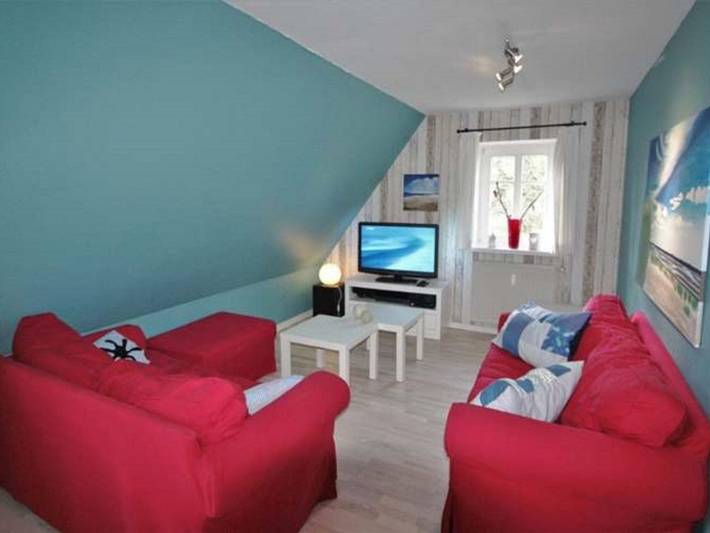 Ganze Ferienwohnung, Bredland 2a - Whg. 5 - Ferienwohnung in Nieblum: 52 m², Terrasse & nur 200 m zum Strand in Greveling, Nieblum