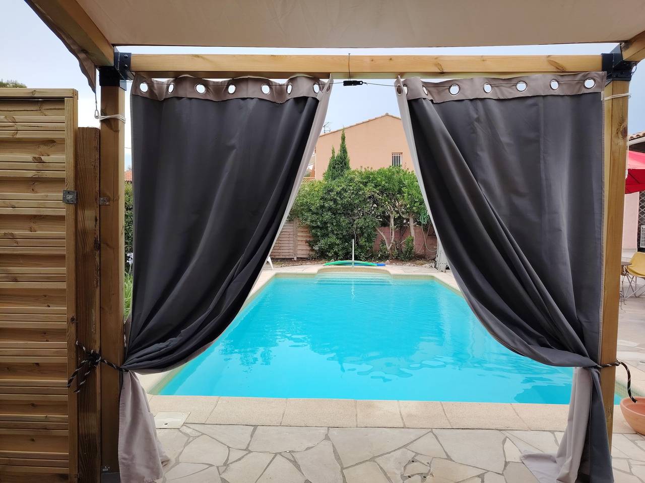 Appartement 'Ptit Coin De Paradis Plage Peguiere' met privézwembad, wifi en airconditioning, foto 9