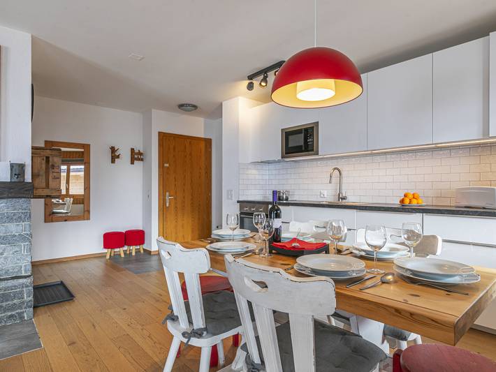 Gîte pour 6 personnes, avec vue ainsi que terrasse et jardin, animaux acceptés à Val-d'Illiez - 3