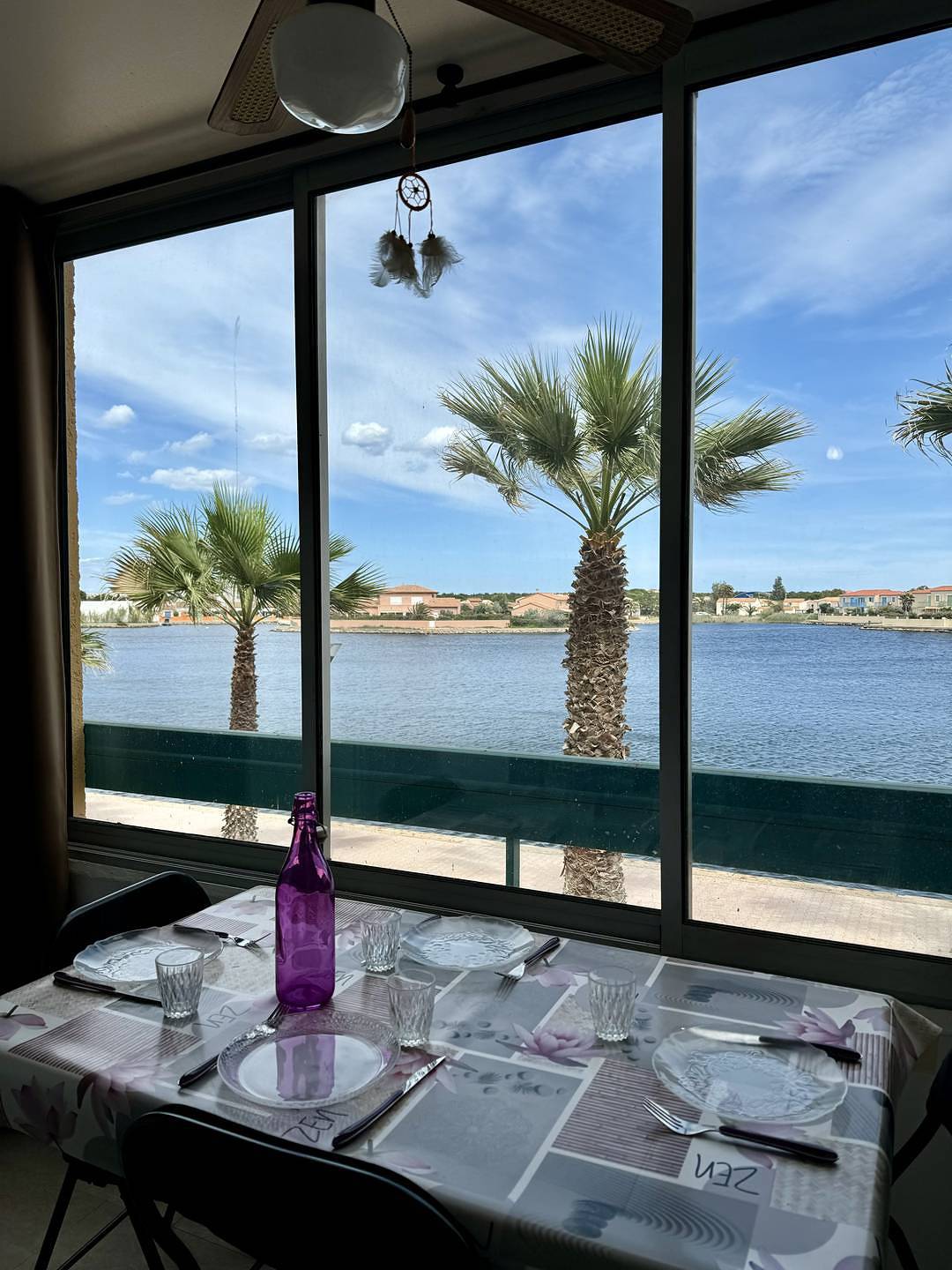 Ganze Ferienwohnung, Apartment equipped for 4 people overlooking the sea lake 4Msb69 in Le Barcarès, Côte d'Améthyste