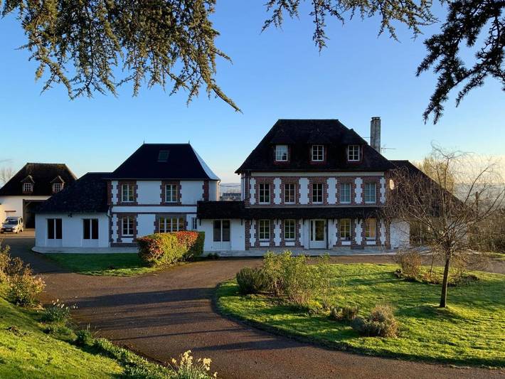 Maison de vacances pour 6 personnes, avec Terrasse ainsi que Jardin et Vue