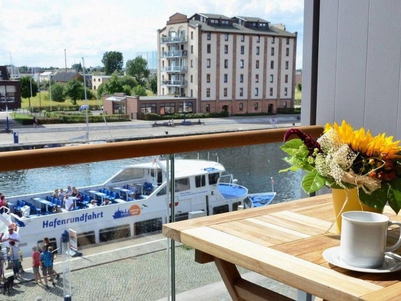 Ganze Ferienwohnung, Lotsenlounge im Lotsenhus - Abc238 - Lotsenlounge im Lotsenhus - Abc238 in Wismar, Nordwestmecklenburg (Wismar und Umgebung)