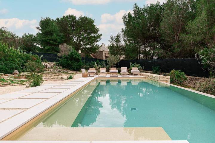 Villa pour 10 personnes, avec jardin ainsi que piscine et vue dans Santa Maria di Leuca - 4