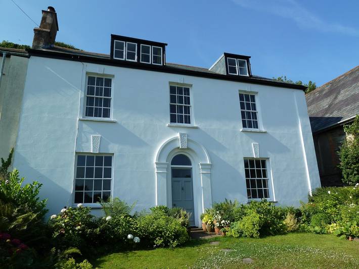 Ferienhaus für 12 Personen, mit Garten und Meerblick, kinderfreundlich in Devon