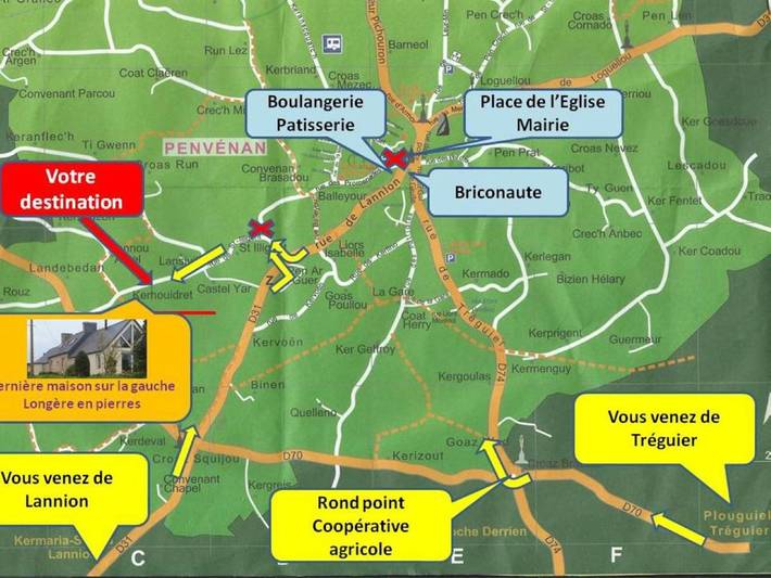 Chambre d’hôte pour 2 personnes, avec jardin et vue, animaux acceptés à Penvénan - 2