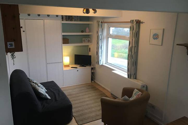 Conversion de grange en pierre avec vues rurales in Newquay, Cornouailles