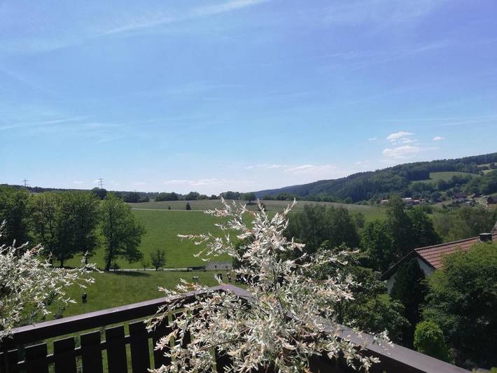 Ferienwohnung für 4 Personen, mit Balkon und Ausblick