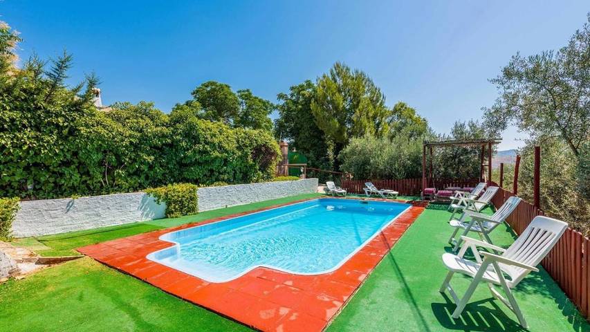 Casa rural para 8 personas, con Terraza además de Jardín y Piscina en Algarinejo - 2