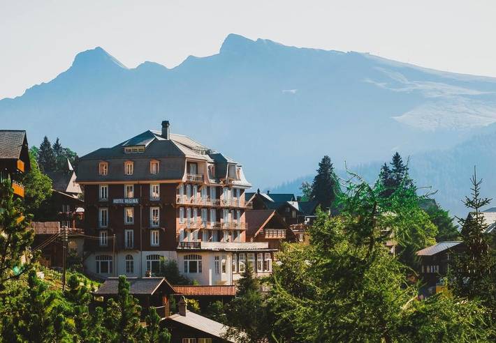 Hotel für 3 Personen, mit Terrasse und Ausblick