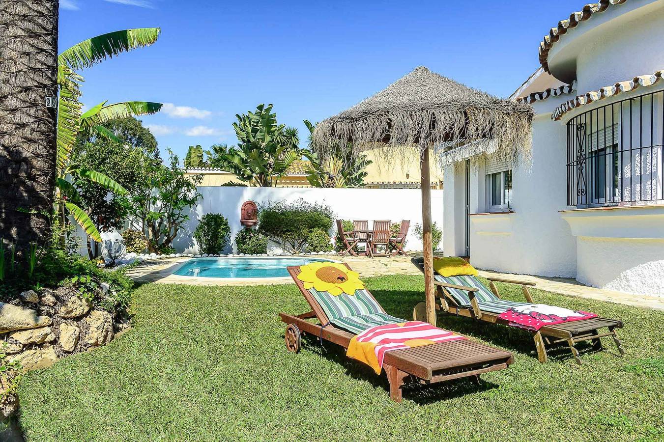 Villa voor 6 personen met zwembad in Triangulo de Costalita, Estepona