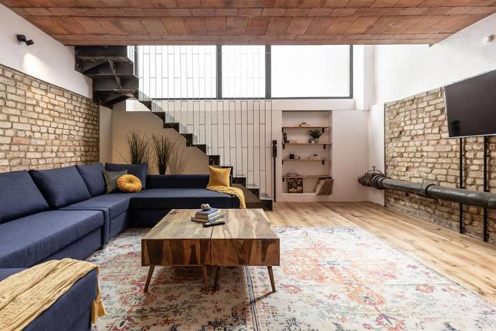 Loft voor 12 personen, met tuin in Berlijn