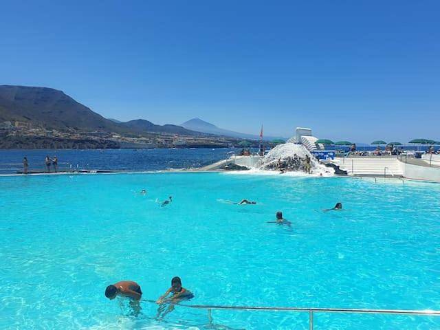 Appartement de vacances pour 2 personnes, avec balcon ainsi que vue et piscine - 1