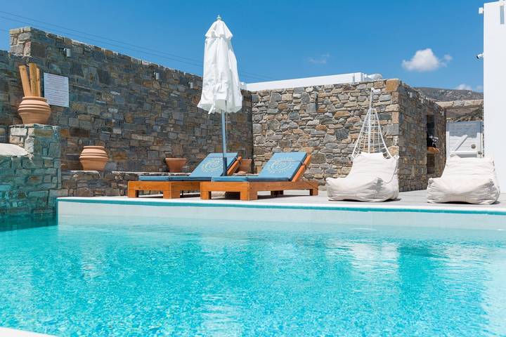 Ferienhaus mit Meerblick für 8 Personen, mit Meerblick und Balkon in Griechenland - 4