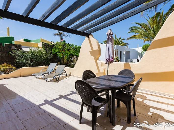 Bungalow für 3 Personen, mit Terrasse und Pool in Jandia