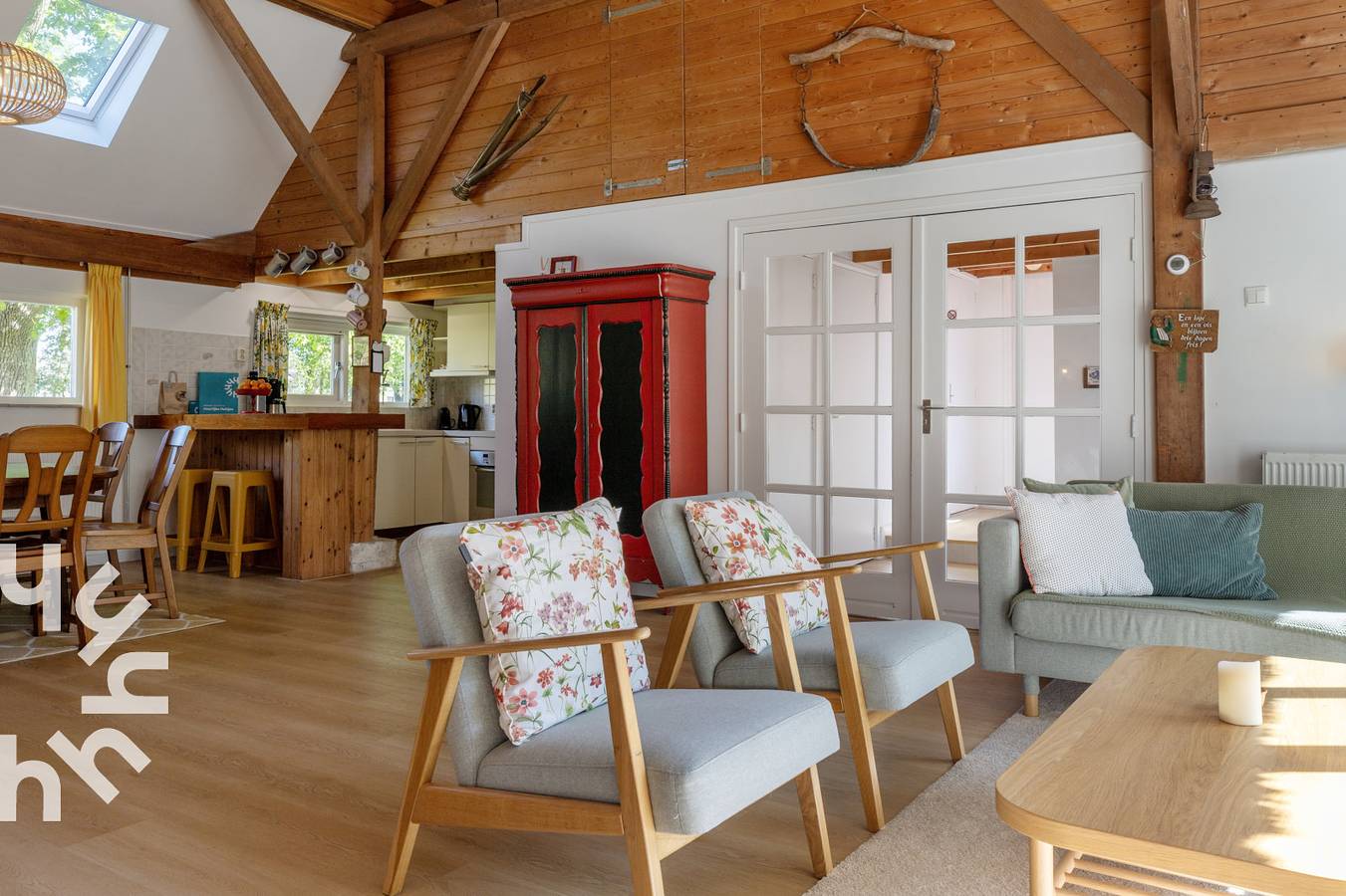 Ferienhaus für 6 Personen mit geschlossenem Garten am Wasser in Kalenberg in Nationalpark Weerribben-Wieden