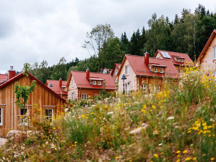Ferienhaus für 8 Personen, mit Garten und Terrasse sowie Sauna - 1