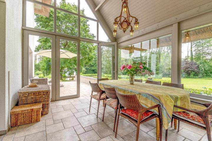 Maison de campagne pour 10 personnes, avec jardin ainsi que sauna et vue, animaux acceptés à Louvain - 2