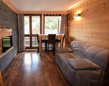 Gîte pour 2 personnes, avec vue dans La Plagne