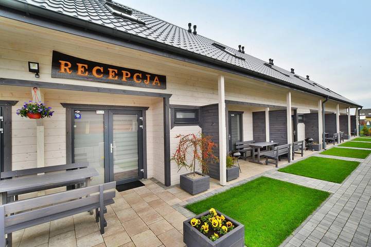 Ferienhaus für 6 Personen, mit Whirlpool und Terrasse sowie Sauna in Ustronie Morskie