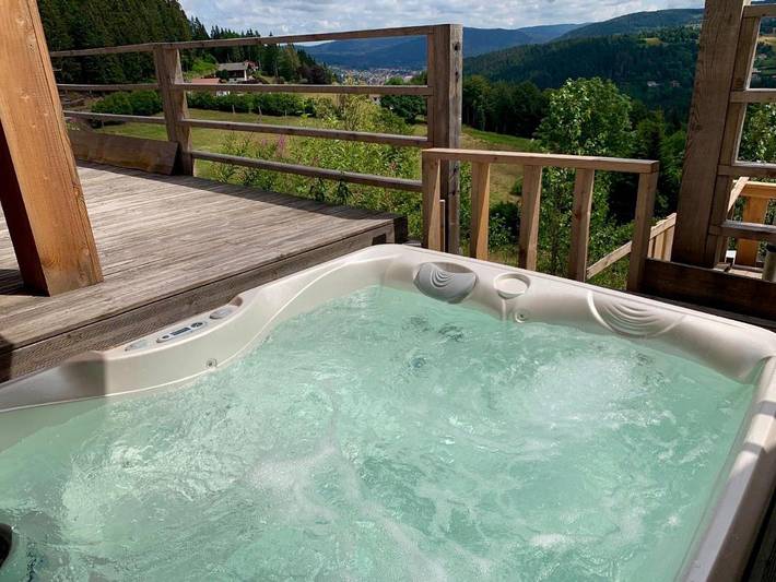 Chalet voor 2 personen, met tuin en uitzicht, met huisdier in Gérardmer