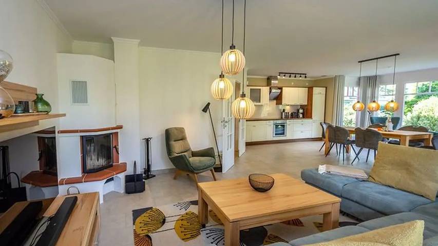Strandhaus für 6 Personen, mit Sauna und Garten in Lobbe - 4