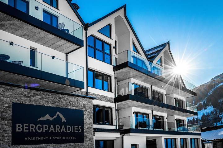 Ferienwohnung für 4 Personen, mit Balkon und Terrasse sowie Garten in Dorfgastein