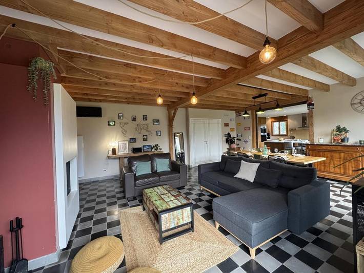 Location de vacances pour 10 personnes, avec jardin et piscine à La Bazoge - 2