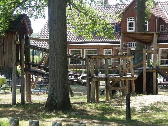 Hof Meyer - Hofstube in Unterlüß, Naturpark Südheide
