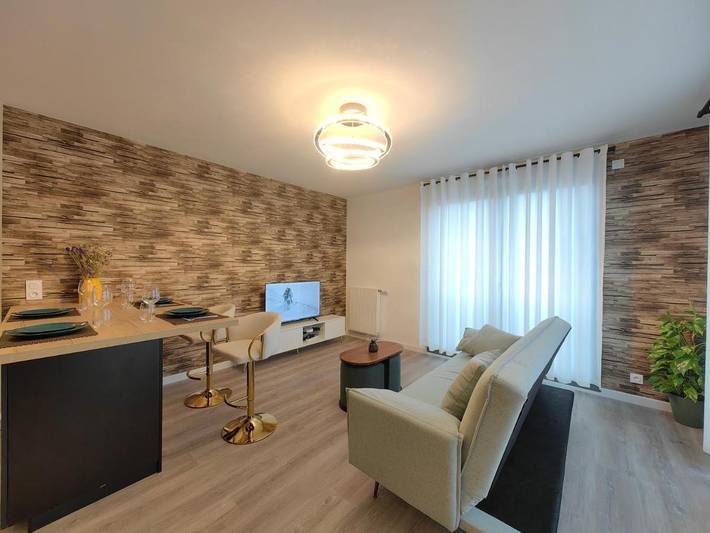 Gîte pour 5 personnes, avec balcon et jacuzzi à Bussy-Saint-Georges - 4