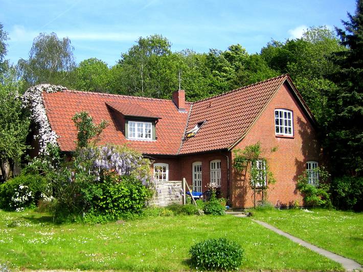 Ferienwohnung für 3 Personen, mit Garten