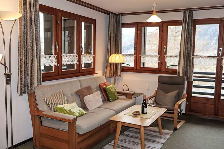 Ferienwohnung für 3 Personen, mit Balkon in Ernen - 4