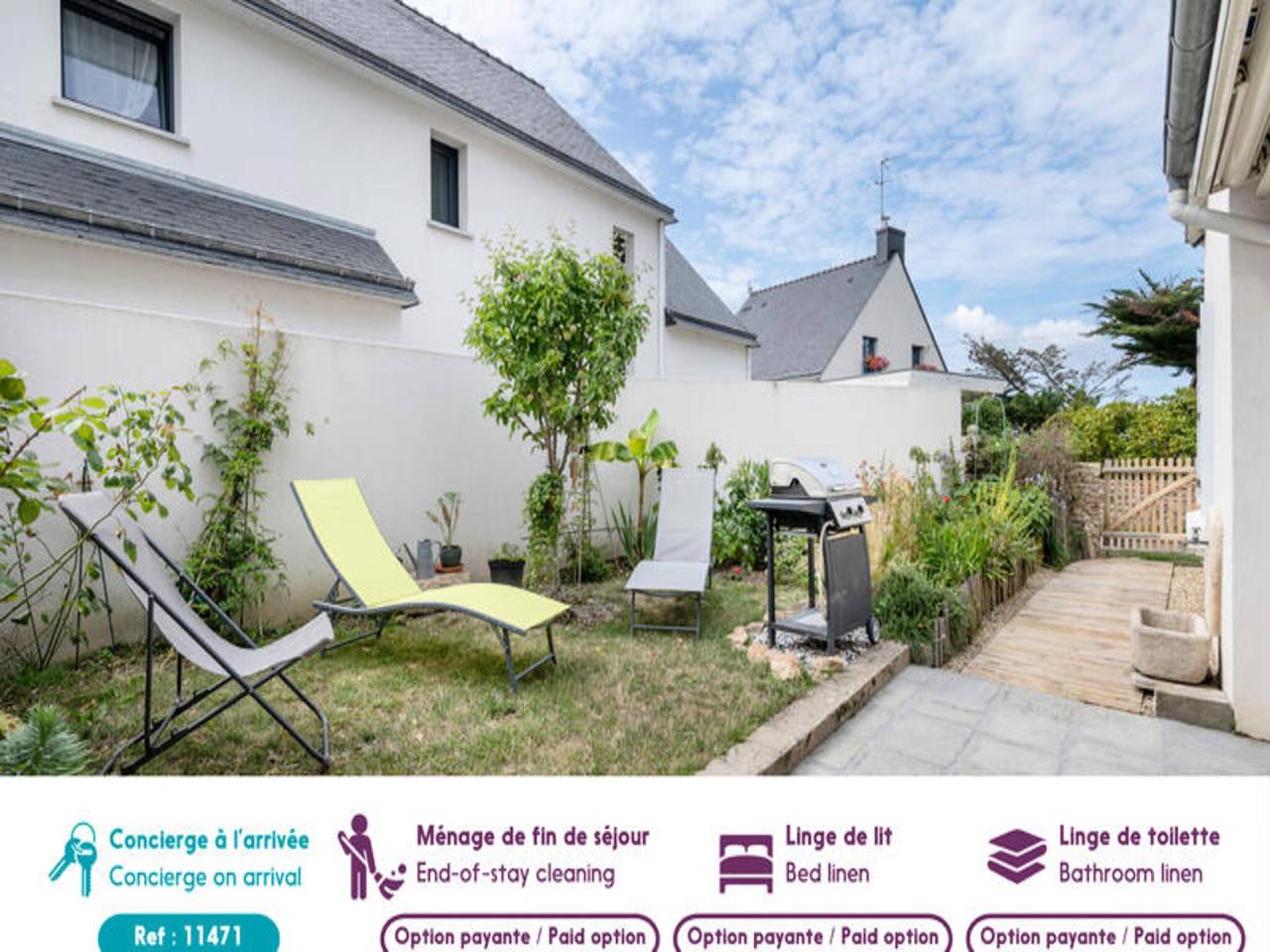 Apartamento entero, Apartamento en Saint-Armel, cerca de la playa de Lasné in Saint-Armel, Côte des Mégalithes