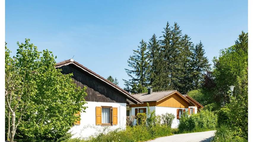 Ferienhaus für 5 Personen, mit Terrasse und Garten am Weißensee