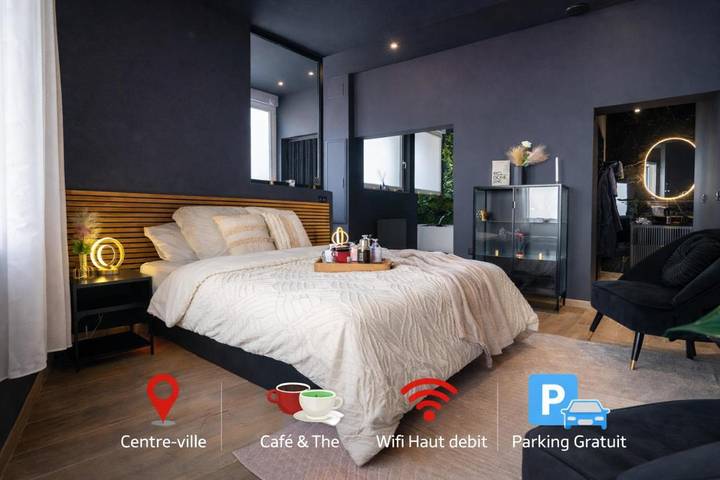 Appartement de vacances pour 2 personnes, avec jacuzzi dans Sarrebourg