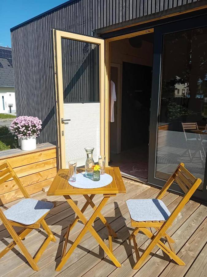 Maison de vacances pour 4 personnes, avec vue et jardin