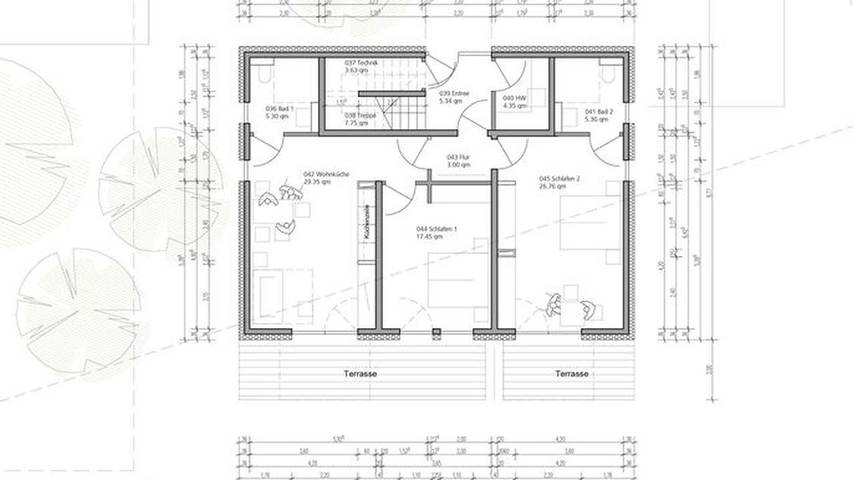 Ferienwohnung für 4 Personen, mit Garten in Erbach im Odenwald - 2