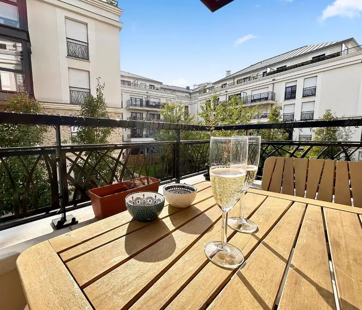 Ferienwohnung für 4 Personen, mit Ausblick und Balkon - 1