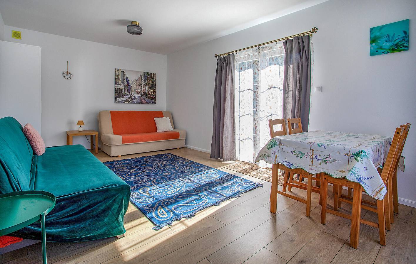 Holiday home for 4 people with terrace in Tuchola Forest