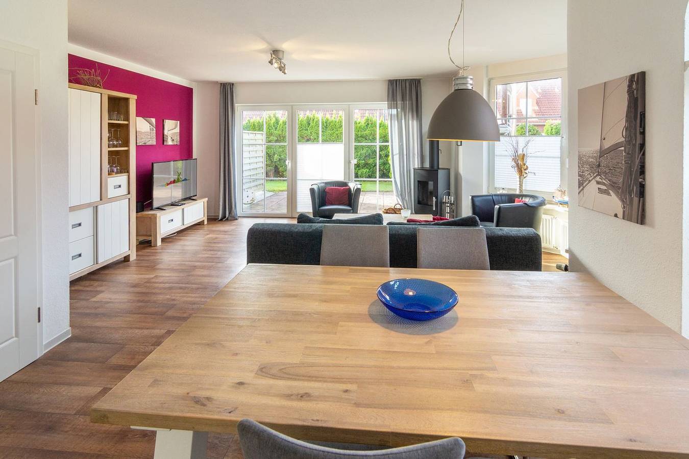 Komfortables Ferienhaus Nette mit moderner Ausstattung in Dornumersiel in Westeraccumersiel, Dornum