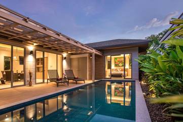 Cottage pour 4 personnes, avec piscine et terrasse à Kamala Beach
