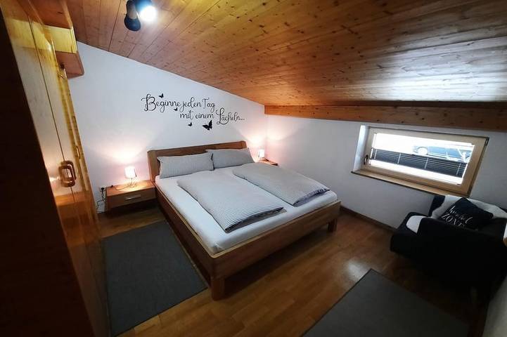Appartement de vacances pour 5 personnes, avec Balcon et Jardin