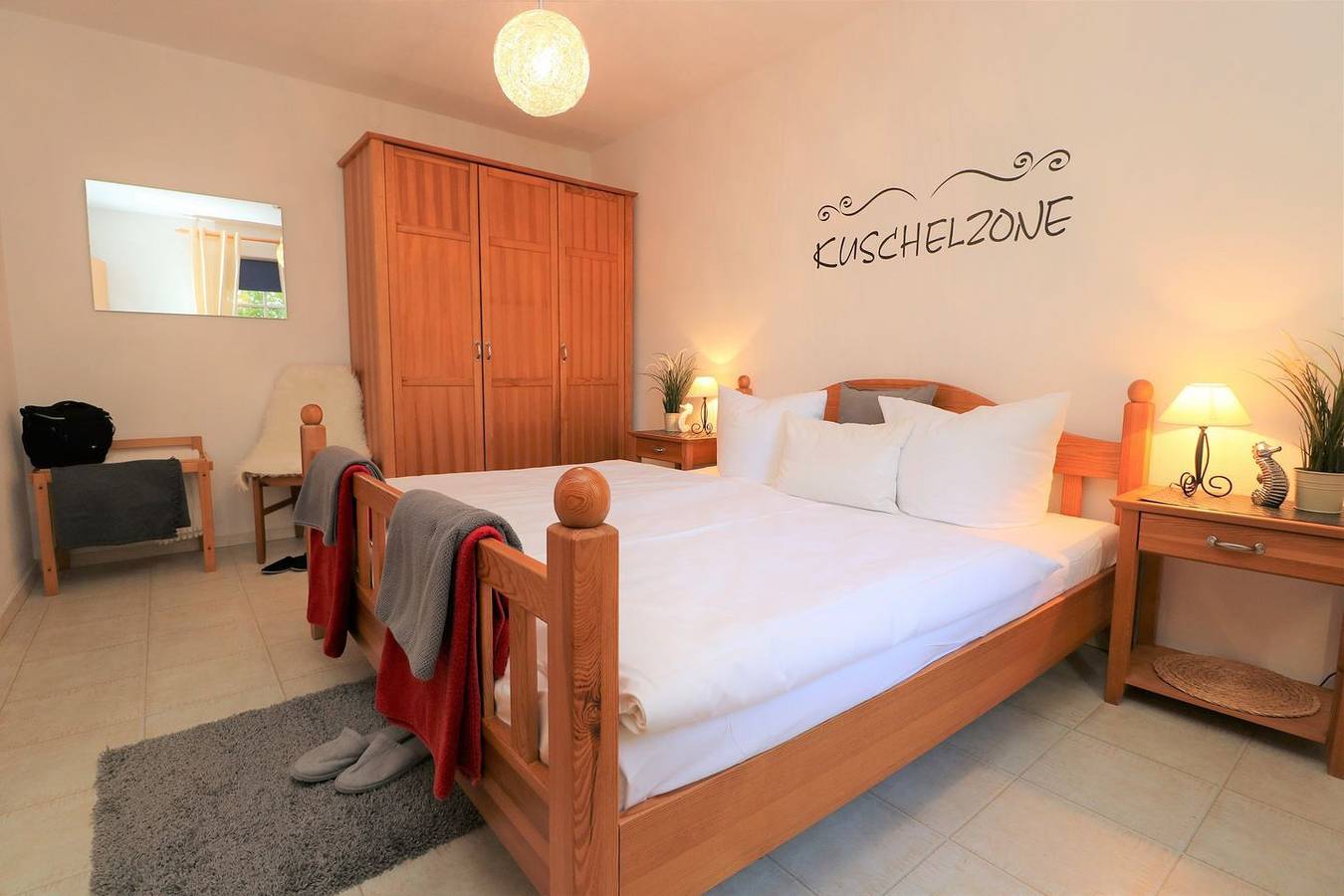 Geheel appartement, Strandnahe Ferienwohnung in Wustrow, Fischland